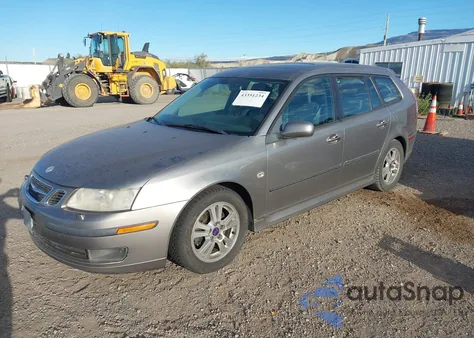 2006 Saab 9-3 2.0T z USA, uszkodzony, nr VIN YS3FD55Y861110137